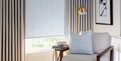 Design Studio Roller Shades with Design Studio Side Panels