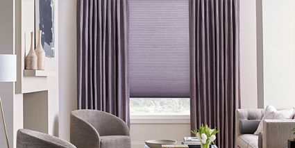 Duette Honeycomb Shades with Design Studio Side Panels