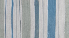 Design Studio Drapery in Garden Stripe Green/Blue - thumb