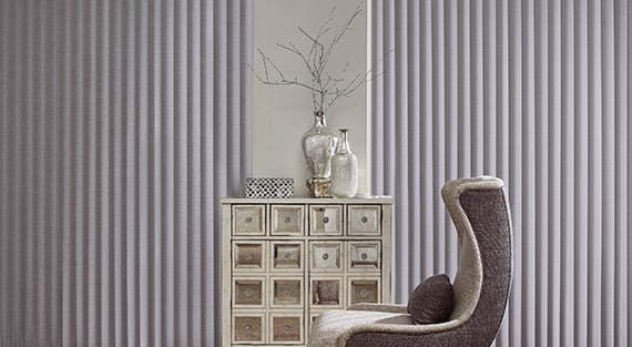 Fabric vertical blinds - Cadence